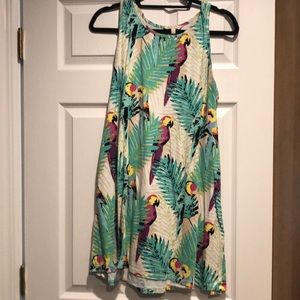 All for Color Sleeveless Shift Dress